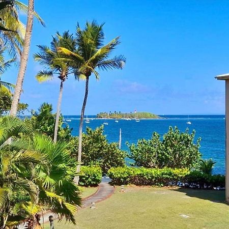 Ilet Bleu Studio Cosy Rdc Vue Mer Et Jardin - Acces Direct Plage Le Gosier  Exteriör bild