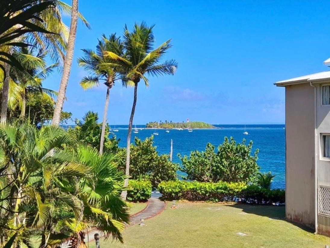 Ilet Bleu Studio Cosy Rdc Vue Mer Et Jardin - Acces Direct Plage Le Gosier  Exteriör bild