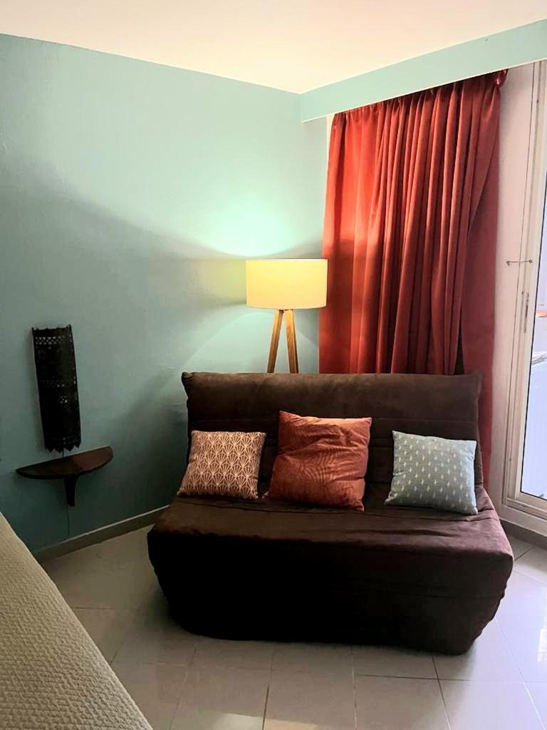 Ilet Bleu Studio Cosy Rdc Vue Mer Et Jardin - Acces Direct Plage Le Gosier  Exteriör bild
